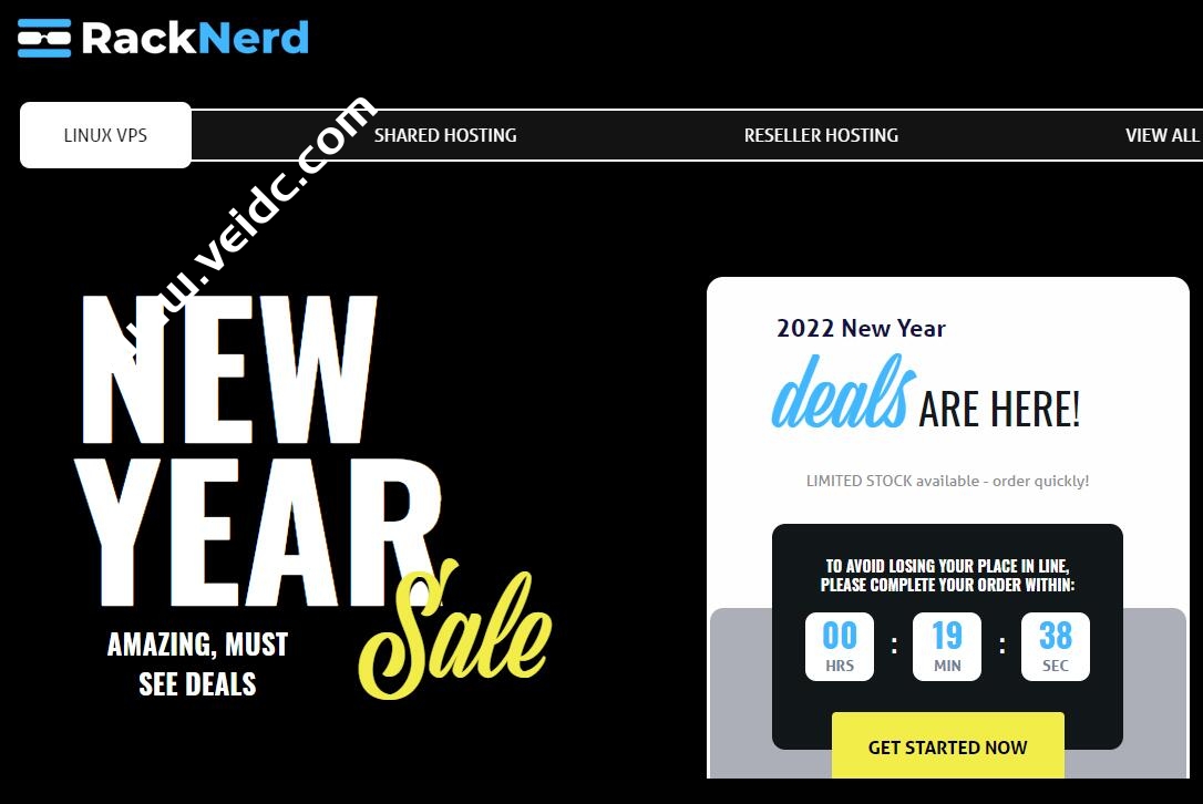 Racknerd：近期促销VPS汇总，美国便宜VPS，6大机房可选，年付低至$9.89-国外主机测评