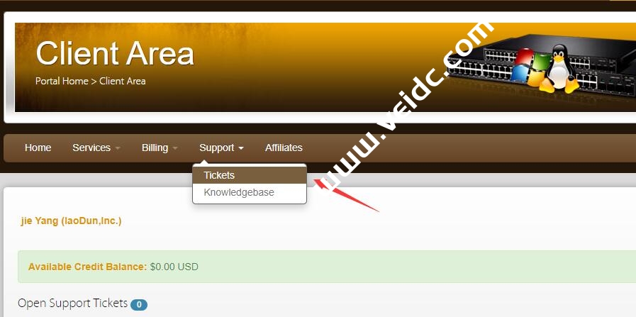 搬瓦工：2022年最新提交工单联系客服教程 (新版工单系统 Support Tickets)-国外主机测评