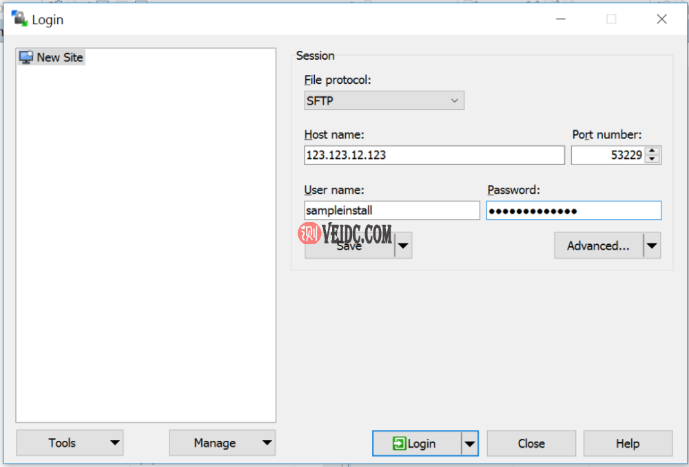 使用WinSCP客户端的SFTP