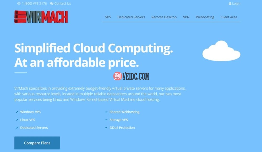 最便宜的VPS - VirMach