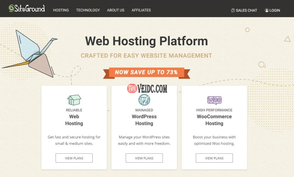 适合搭建WordPress博客主机空间推荐 - SiteGround