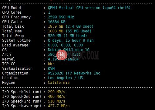 搬瓦工：DC9 CN2 GIA 新款限量版套餐简单测评分享，三网 CN2 GIA 直连，折后年付70美元-国外主机测评