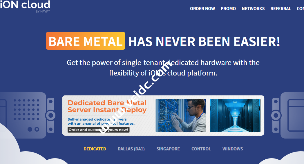 iONcloud：美国洛杉矶独立服务器，E3/16G/1T SSD，月流量5T，$86.95/月起-国外主机测评