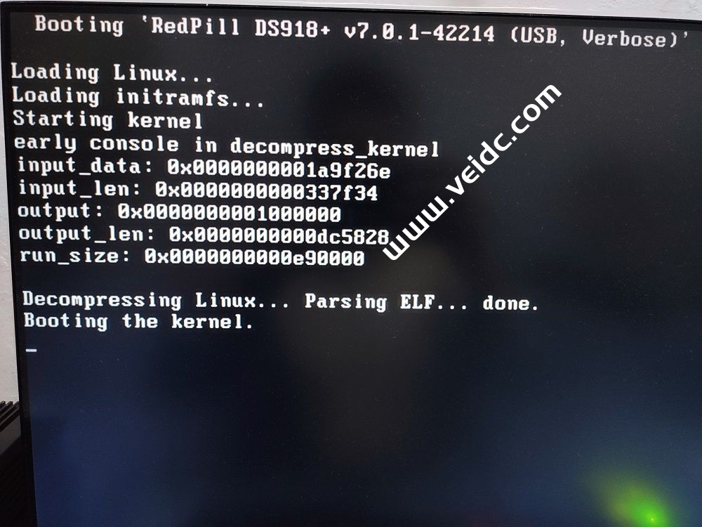 黑群晖7.0引导成功