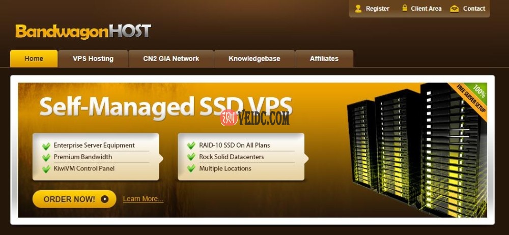 国外VPS推荐 - 搬瓦工