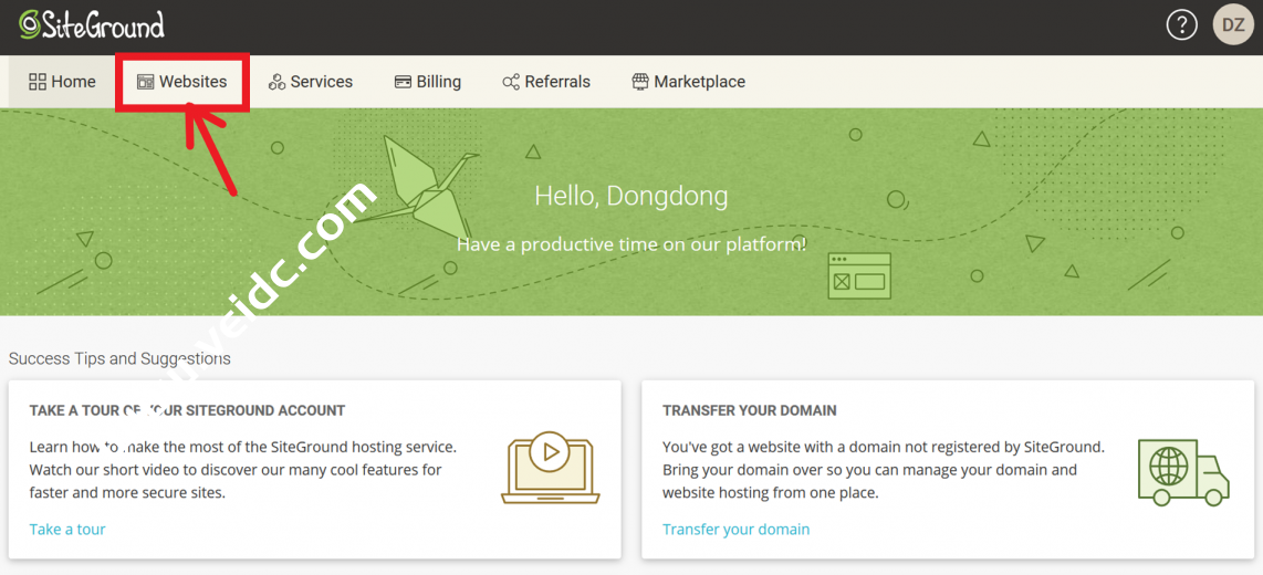 SiteGround主机安装WordPress详细步骤-国外主机测评