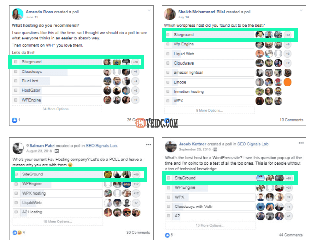 SiteGround 虚拟主机：国内外网友优良评价