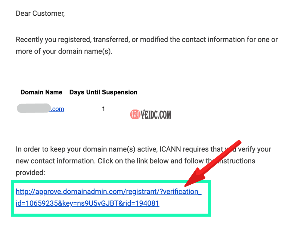 网站建设教程 ：域名验证信件