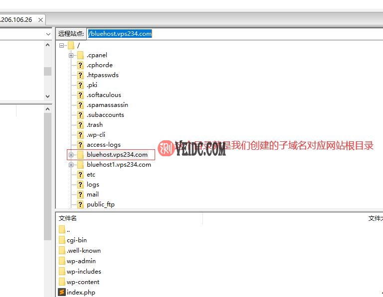 Bluehost使用教程 - FTP连接