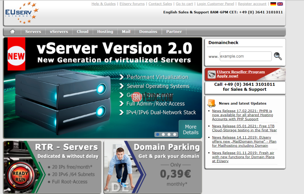 EUserv：纯IPV6 VPS可以怎么玩？-国外主机测评