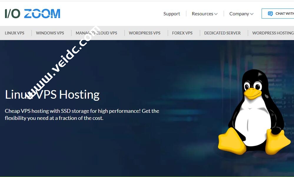 ioZoom：老牌稳定商家，2核2G 20GSSD，1Gbps@2TB流量，美国洛杉矶、英国和德国多机房可选，免费10GbpsDDOS保护，月付8美元起-国外主机测评