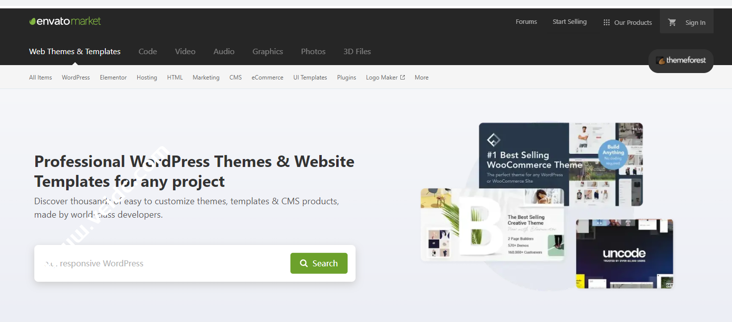 如何在Themeforest（主题森林）上购买主题和插件教程-国外主机测评