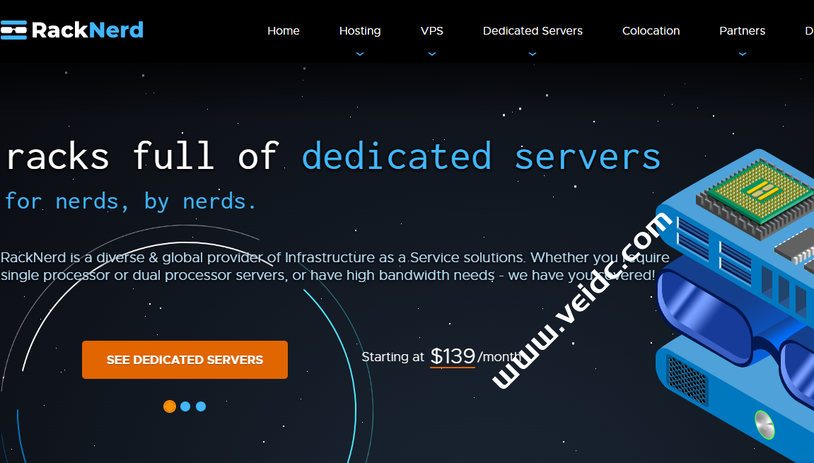 RackNerd春季促销：高配美国独立服务器月付$159起，美国VPS年付$14.99起-国外主机测评