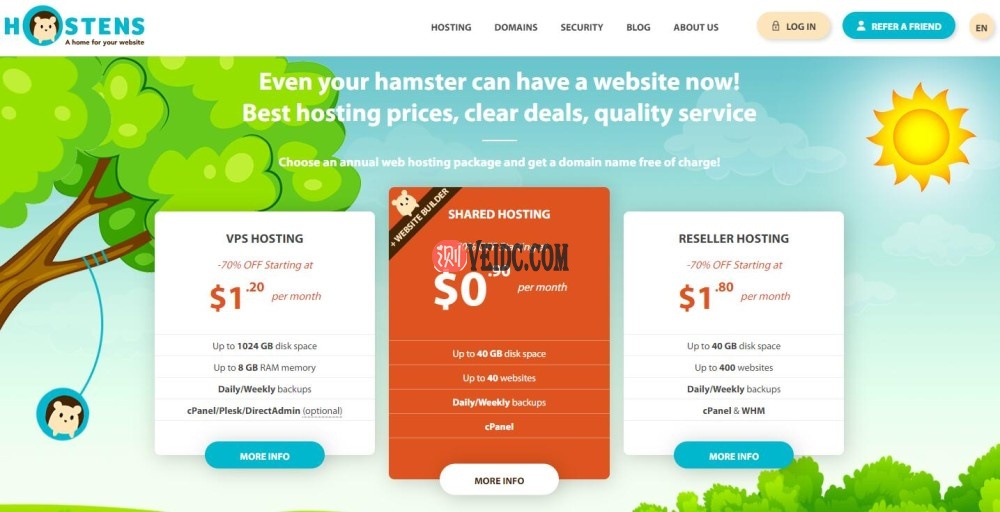 国外便宜虚拟主机商家推荐，价格低至0.9美元起-国外主机测评