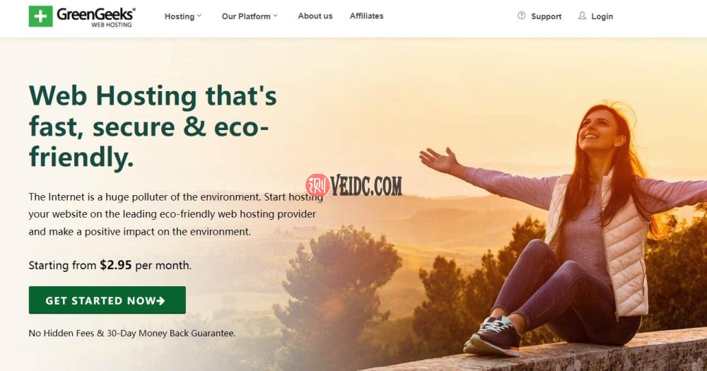 超低价虚拟主机 - GreenGeeks