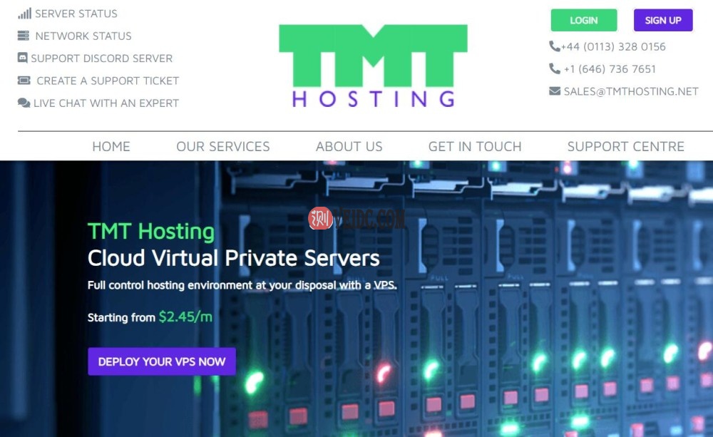 TMTHosting商家的英国服务器怎么样？-国外主机测评