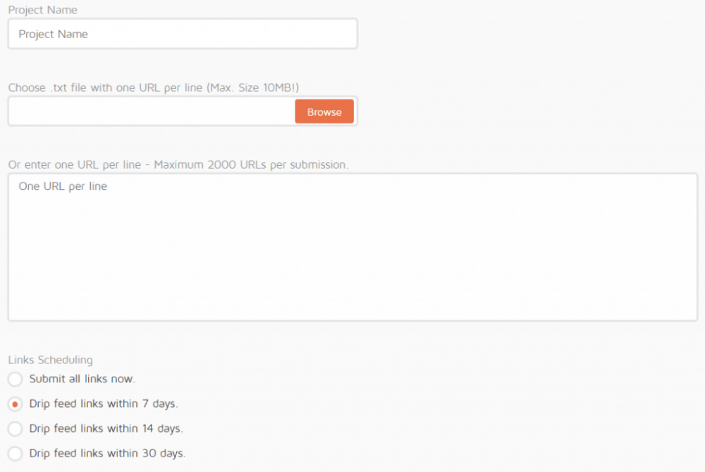 Link Processor操作后台