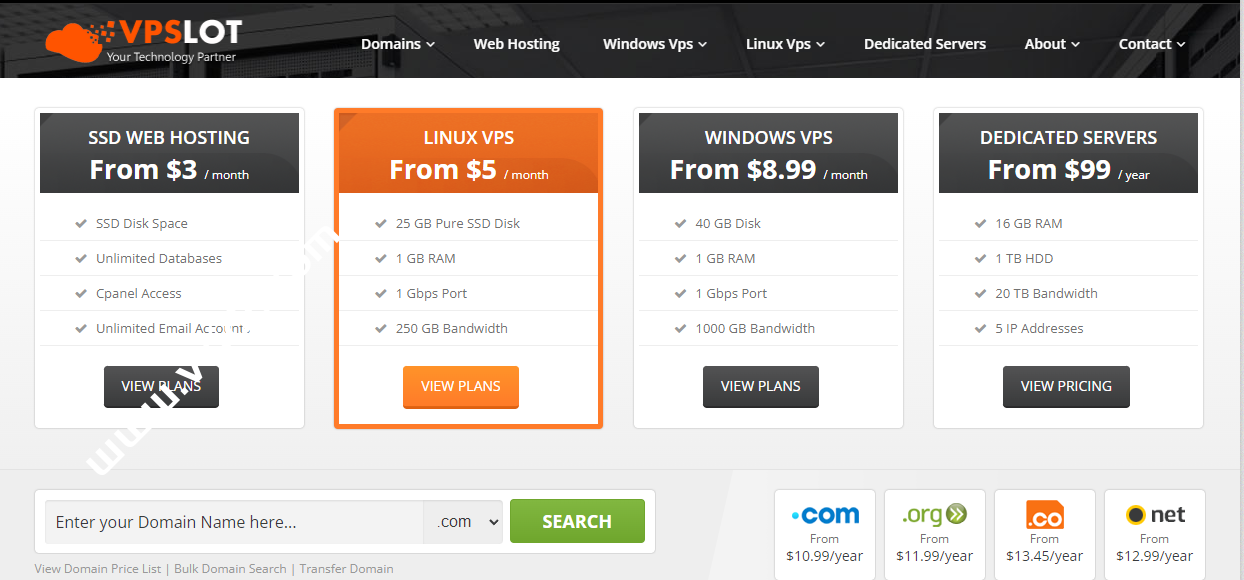 vpslot：拉脱维亚vps，1核/1G内存/10G SSD硬盘/1Gbps端口不限流量，$10/月起-国外主机测评