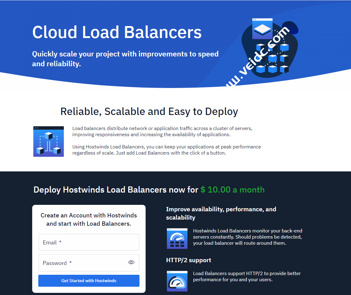 Hostwinds云负载均衡器介绍，如何快速实现负载均衡功能-国外主机测评