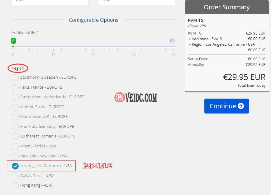 Virtono美国VPS购买洛杉矶机房选择