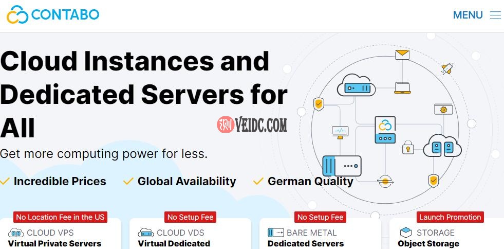 国外VPS推荐 - Contabo