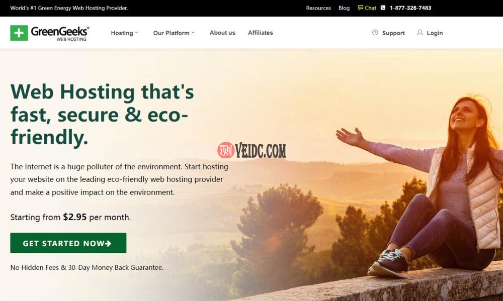 美国虚拟主机 - GreenGeeks