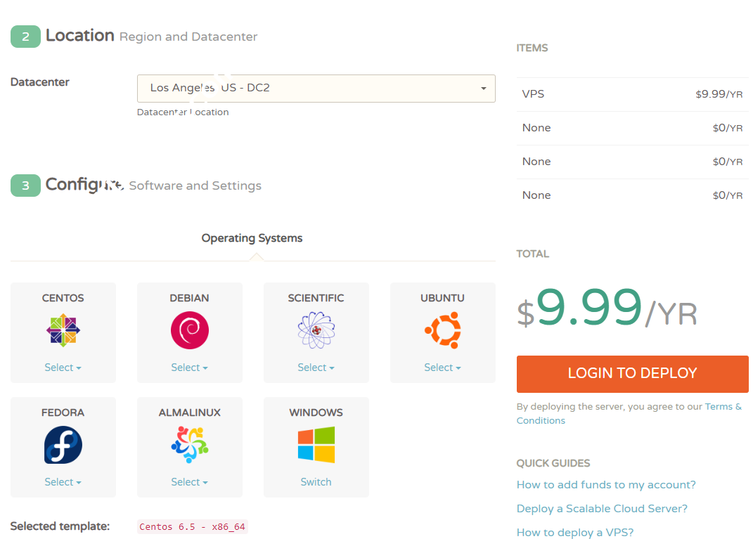 CloudCone：美国便宜VPS补货，年付$9.99，云服务器SC2月付$1.65起-国外主机测评
