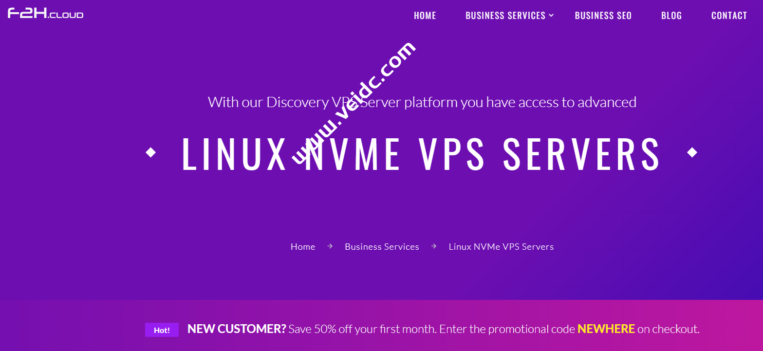 F2H.cloud：英国VPS、法国VPS、德国VPS首月付£2.59起，德国独立服务器月付£59.99起-国外主机测评