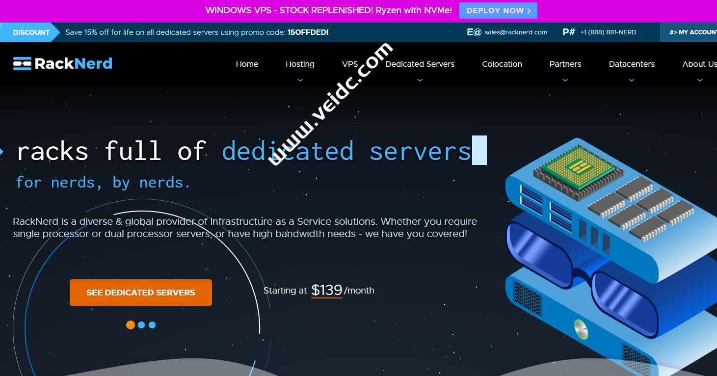 RackNerd：美国便宜VPS促销套餐整理，最低年付9.89美元起-国外主机测评