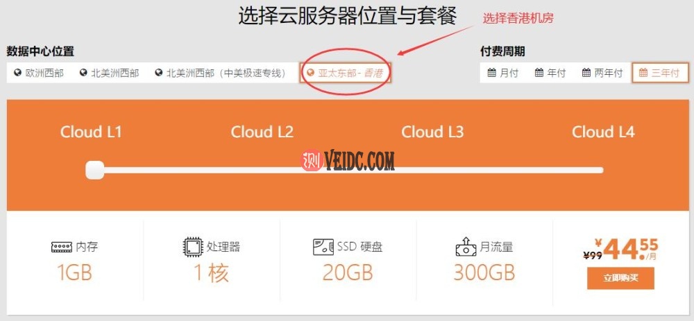 SugarHosts香港VPS购买机房选择