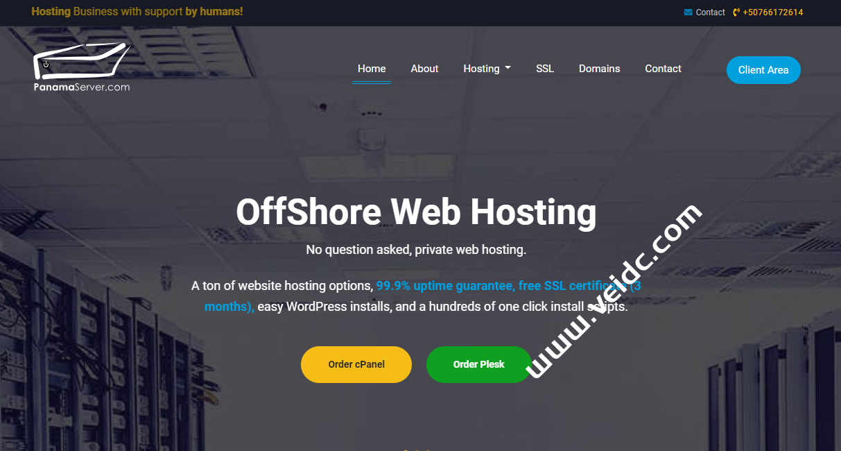 PanamaServer：巴拿马VPS，无视DMCA，2核2G2TB带宽，月付5美元起-国外主机测评