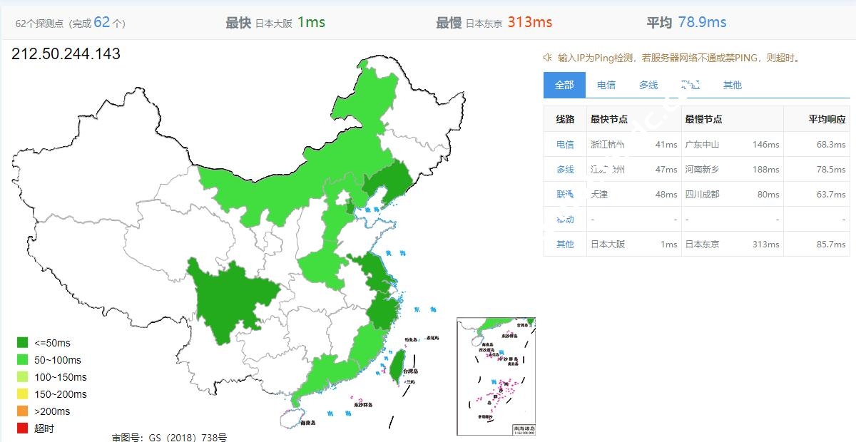 搬瓦工：日本大阪机房怎么样？性能、网络、流媒体及游戏区域限制等数据分享-国外主机测评