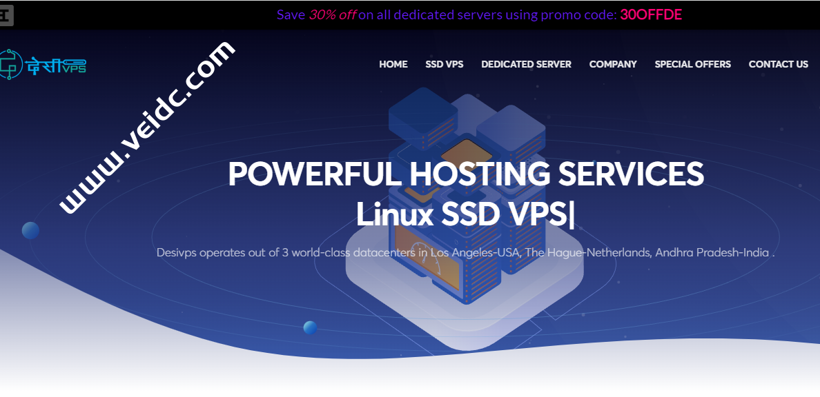 DesiVPS：美国洛杉矶NVME VPS，Windows 2012中文系统，每月免费更换一次IP，8 美元/月或 88 美元/年-国外主机测评