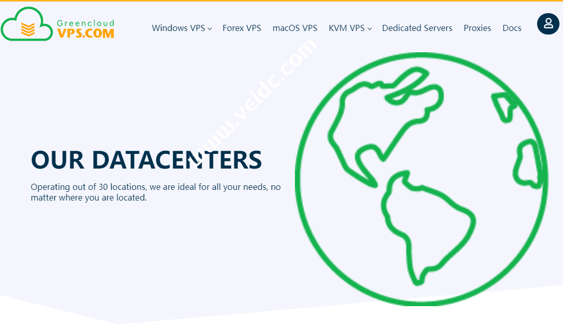 GreenCloudVPS：绿云VPS，全球31个数据中心测试IP和下载文件整理-国外主机测评