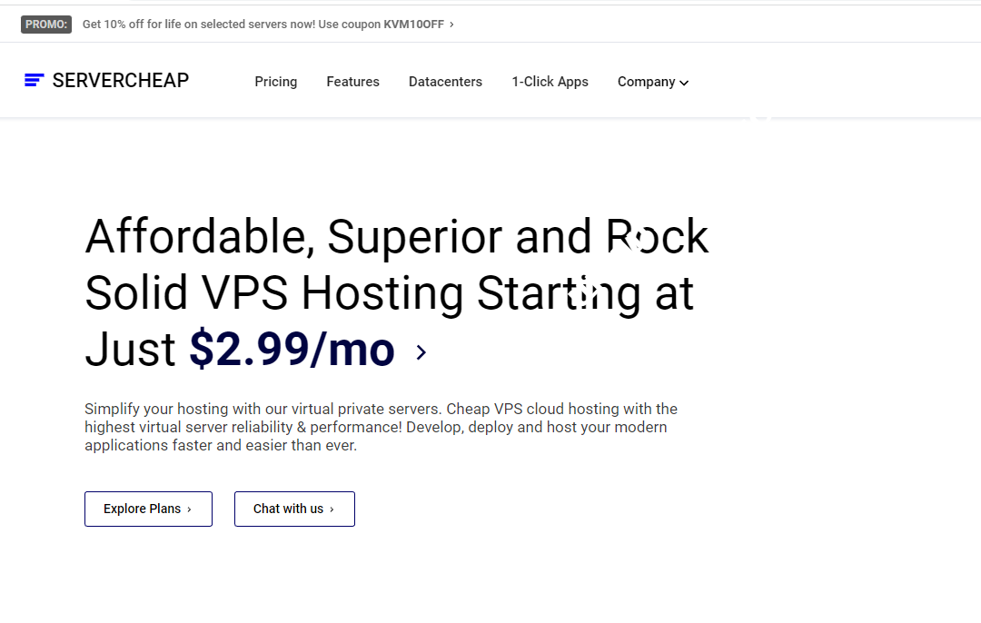 ServerCheap：达拉斯机房VPS，KVM-1核1GB/20G NVMe/1TB流量，$3/月起-国外主机测评