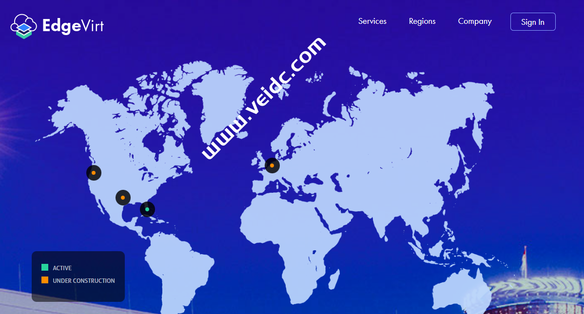 Edgevirt：#黑五#美国VPS 终身75折，年付15美元起，可选西雅图和迈阿密-国外主机测评