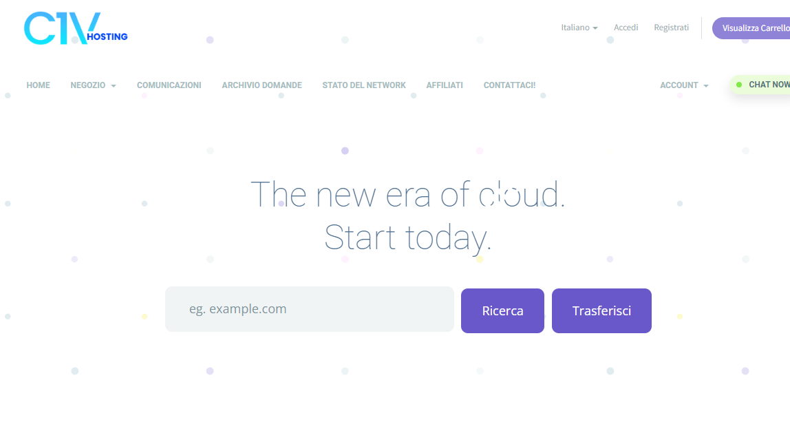 c1vhosting：欧洲意大利VPS，1核2G30GBSSD，100Mbps@2TB流量，年付€20起-国外主机测评