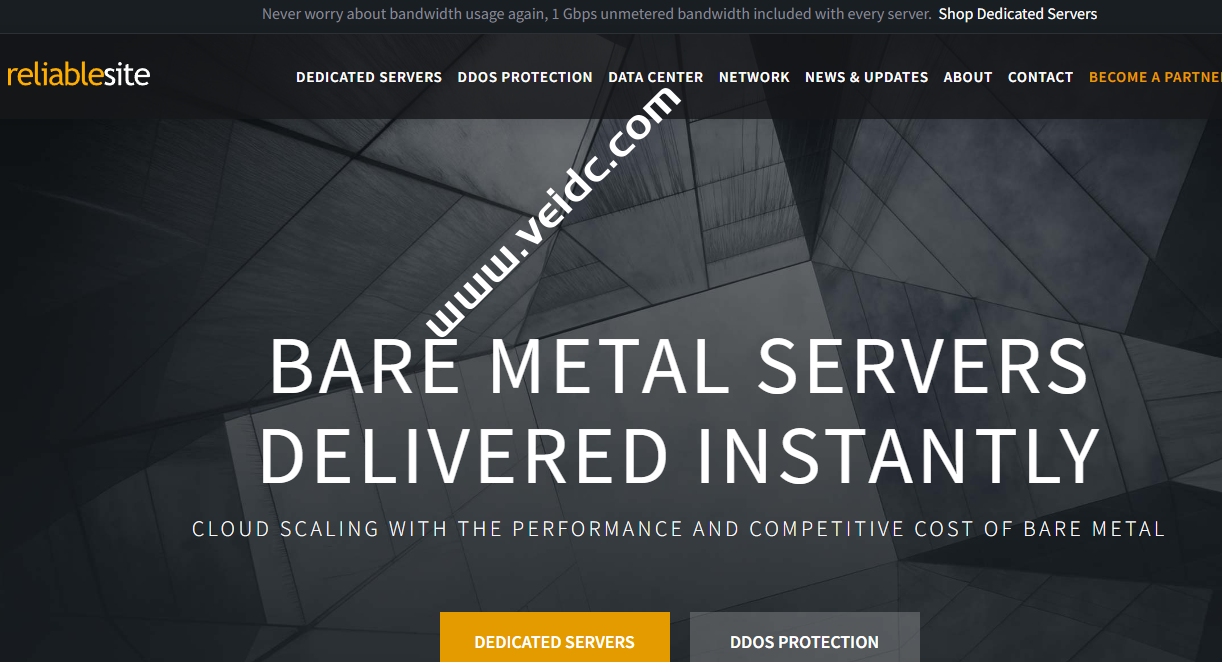 ReliableSite：美国独立服务器，可选纽约或洛杉矶数据中心，I5/16GB/128GB SSD+2 TB HDD，1Gbps@不限流量，月付$41起-国外主机测评