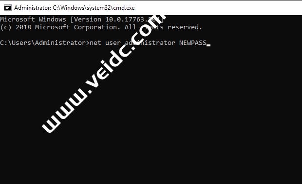 如何在Windows Server 2012、2019 上更改管理员密码-国外主机测评