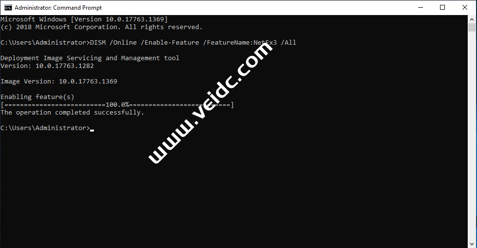 如何在 Windows Server 2019 系统上启用 .NET Framework 3.5-国外主机测评