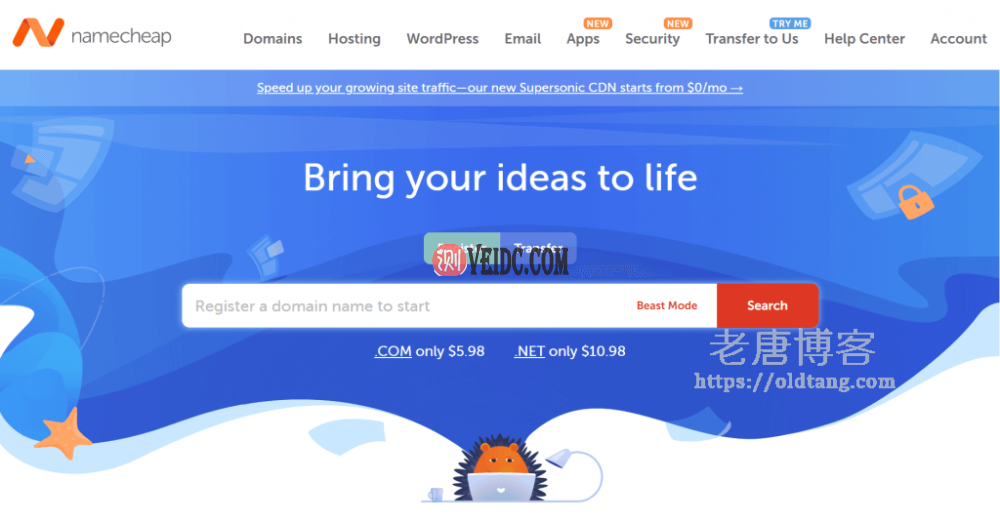 NameCheap优惠整理，域名注册低至$0.99/年-国外主机测评