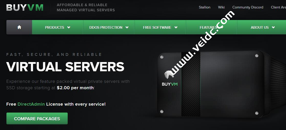 BuyVM：瑞士/拉斯维加斯/纽约/迈阿密机房1Gbps不限流量VPS全线补货，月付 $2起-国外主机测评