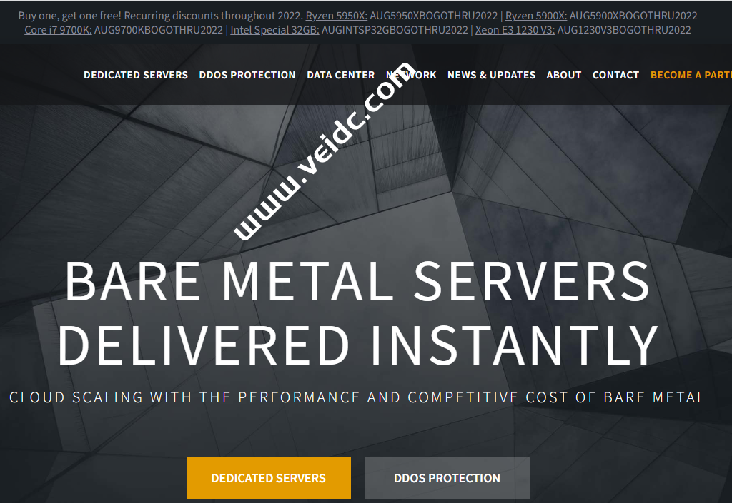 ReliableSite：美国服务器5折优惠，1Gbps不限流量，免费20Gbps DDoS防护，月付24.5美元起-国外主机测评