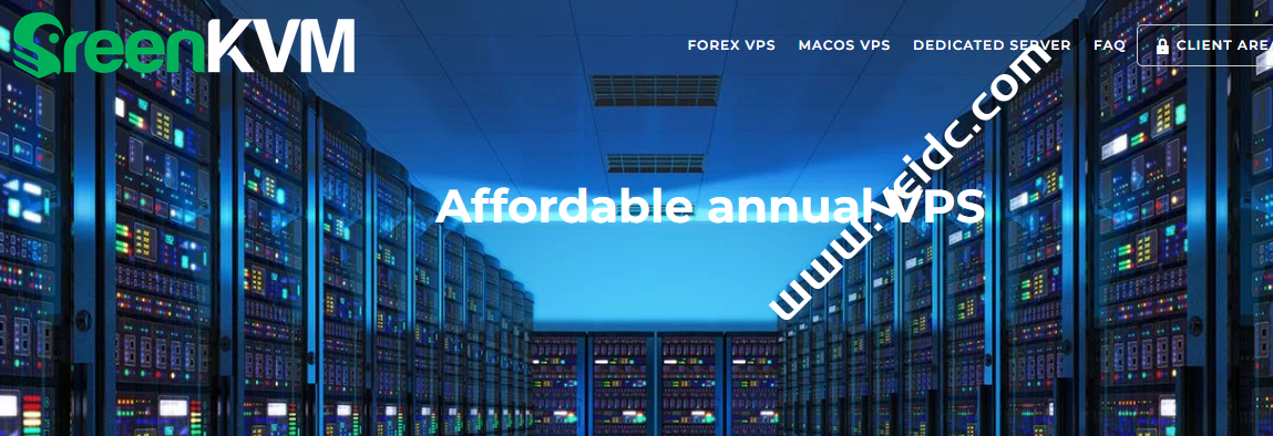 GreenCloud：10Gbps超大带宽年付国外VPS促销，可选美国和荷兰机房，年付45美元-国外主机测评