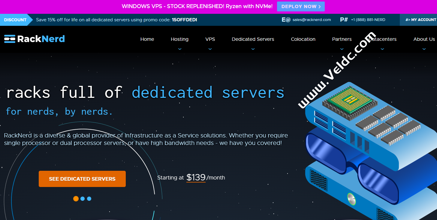 RackNerd：便宜美国VPS年付9.89美元起，可选洛杉矶/西雅图等机房，支持支付宝付款-国外主机测评