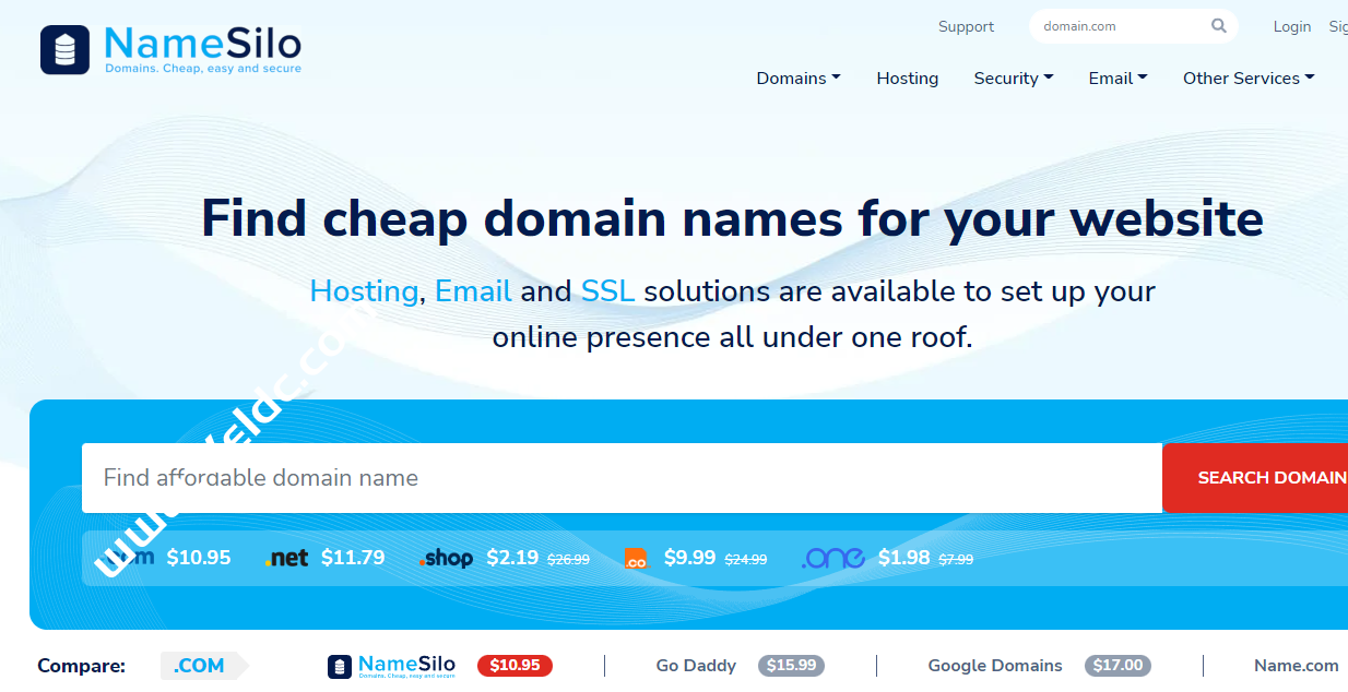 NameSilo：提供50+域名后缀首年促销活动，特价域名低至年付1.98美元-国外主机测评
