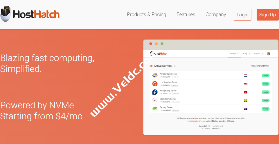 HostHatch：双十一48小时闪购，香港存储VPS，1T存储年付$35，最高可选3T存储-国外主机测评