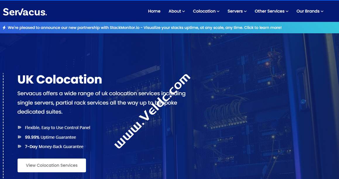 Servacus：#黑五优惠#英国高防不限流量VPS 年付14欧元起，另有大硬盘存储VPS可选-国外主机测评