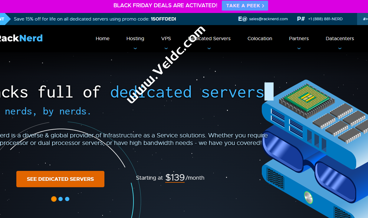 RackNerd：SEO站群多IP服务器整理，可选美国洛杉矶/达拉斯/芝加哥/纽约机房，多达249-421个可用IP，月付145美元起-国外主机测评