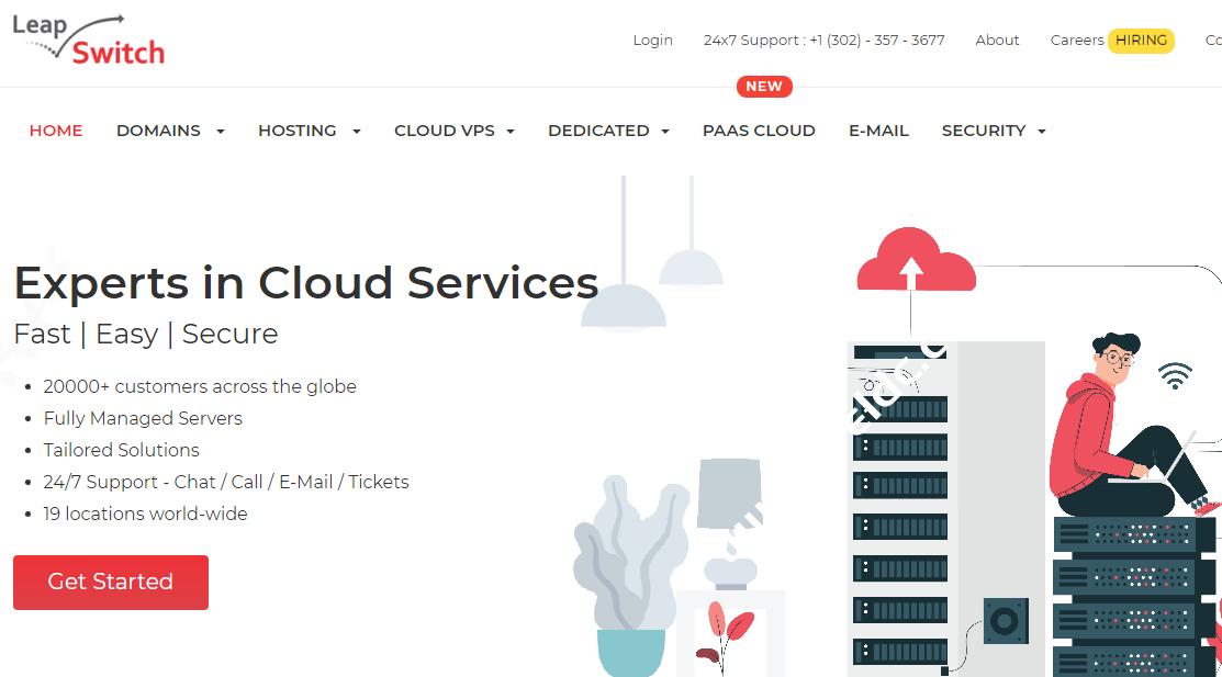 Leapswitch：印度独立服务器促销，E3-1230v3/16GB/480GB SSD/1Gbps@10TB流量，免费BGP，月付42美元-国外主机测评